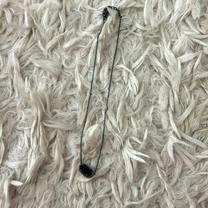 Black Kendra Scott Pendant Necklace